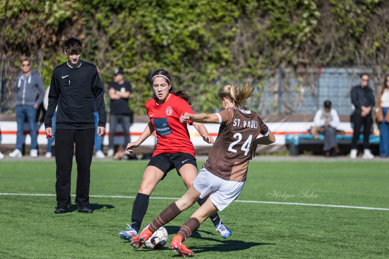 Bild 92 - wBJ FC St. Pauli - Eimsbuetteler TV : Ergebnis: 3:4